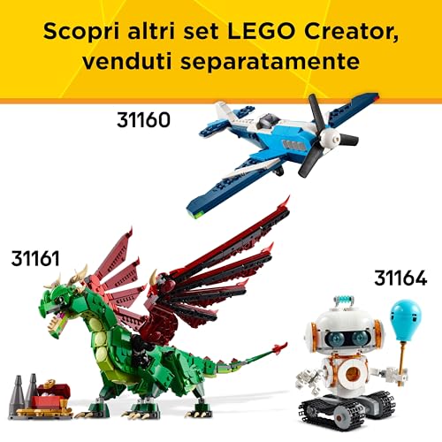 Creator 3 in 1 Animali Selvatici: Ragno Trasformista, Giocattolo Trasformabile in 3 Diverse Figure come Scorpione e Serpente Snodabili, Giochi Creativi per Bambini e Bambine da 7 Anni 31159 - Lego - Immagine 9