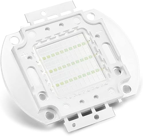 Vista 19 de CHANZON Chip LED de alta potencia 30 W infrarrojo (IR 850 nm/entrada 900 mA/DC 14 V - 16 V/30 vatios) SMD COB luz emisor diodo componentes 30 W N)