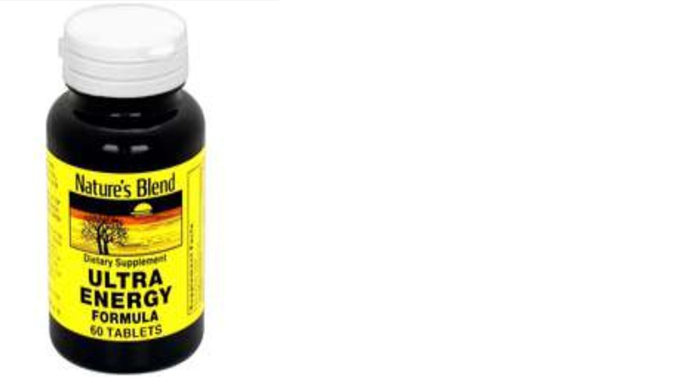 Nature's Blend NAT B ULTRA ENERGY FORMULA TB 60