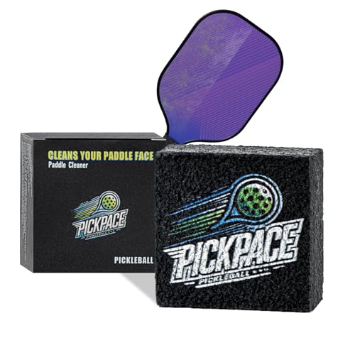 Pickleball Paddle Eraser Cleaner- Pickleball Paddle Cleaner for Carbon Fiber Racket Cleaner Fast & Easy Eraser to Remove Residue, Eliminates Ball Residue