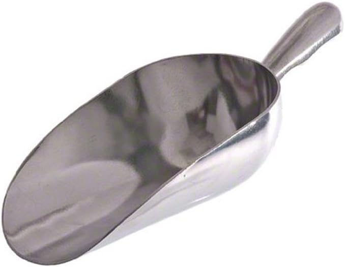 Update International (AS-12) 12 oz Aluminum Scoop
