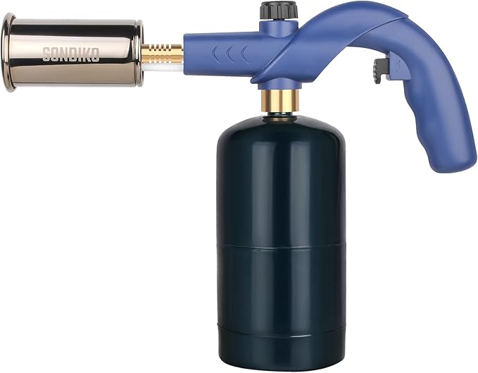 Sondiko Powerful Cooking Propane Torch, Grill Gun Flame Thrower Gun
