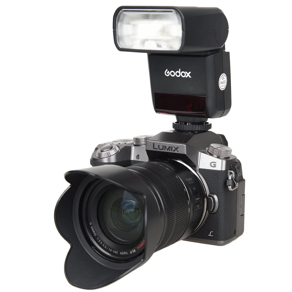 GODOX Blitzgerät TT350O Systemblitzgerät für Olympus/Panasonic Kameras schwarz