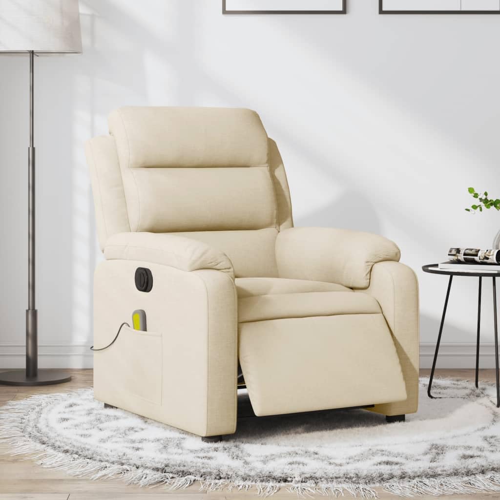 ShGaxin Sillón reclinable de Masaje eléctrico Tela Color Crema, Sillón De Relax, Sillon Masaje Relax, Sillon Relax Electrico, Hogar Sillon Relax, Sillones Comodos, Sofa Tantra - 3204977