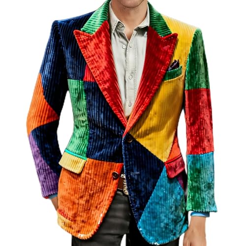 Veste de costume d'affaires en velours idéale pour le bureau et le quotidien