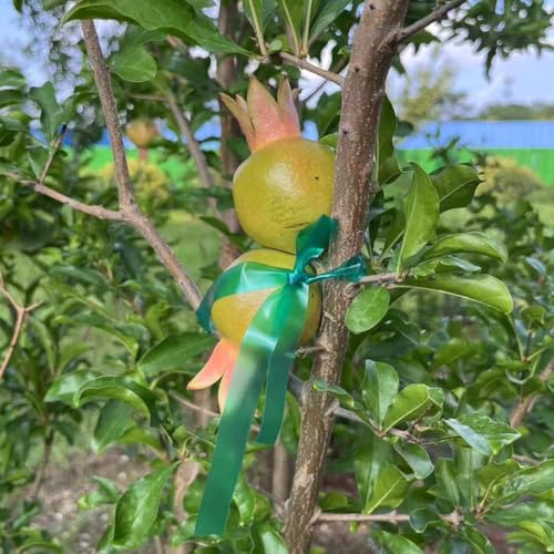 JFFX Garden Stretch Tie Tape, 1/2" Garden Tie Tape Roll, 1 Roll 150 Feet Plant Ribbon Green Vinyl Stake for Indoor Outdoor Patio Plants Branches Flowers