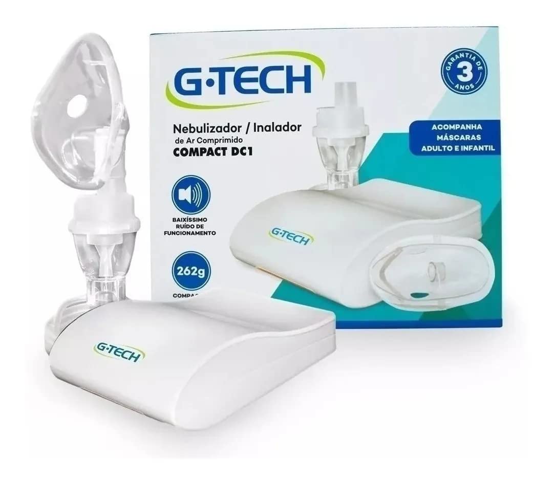qual médico consultar para amigdalite-radardasaude 6 Aparelho Compressor Nebulizador Inalador G-tech