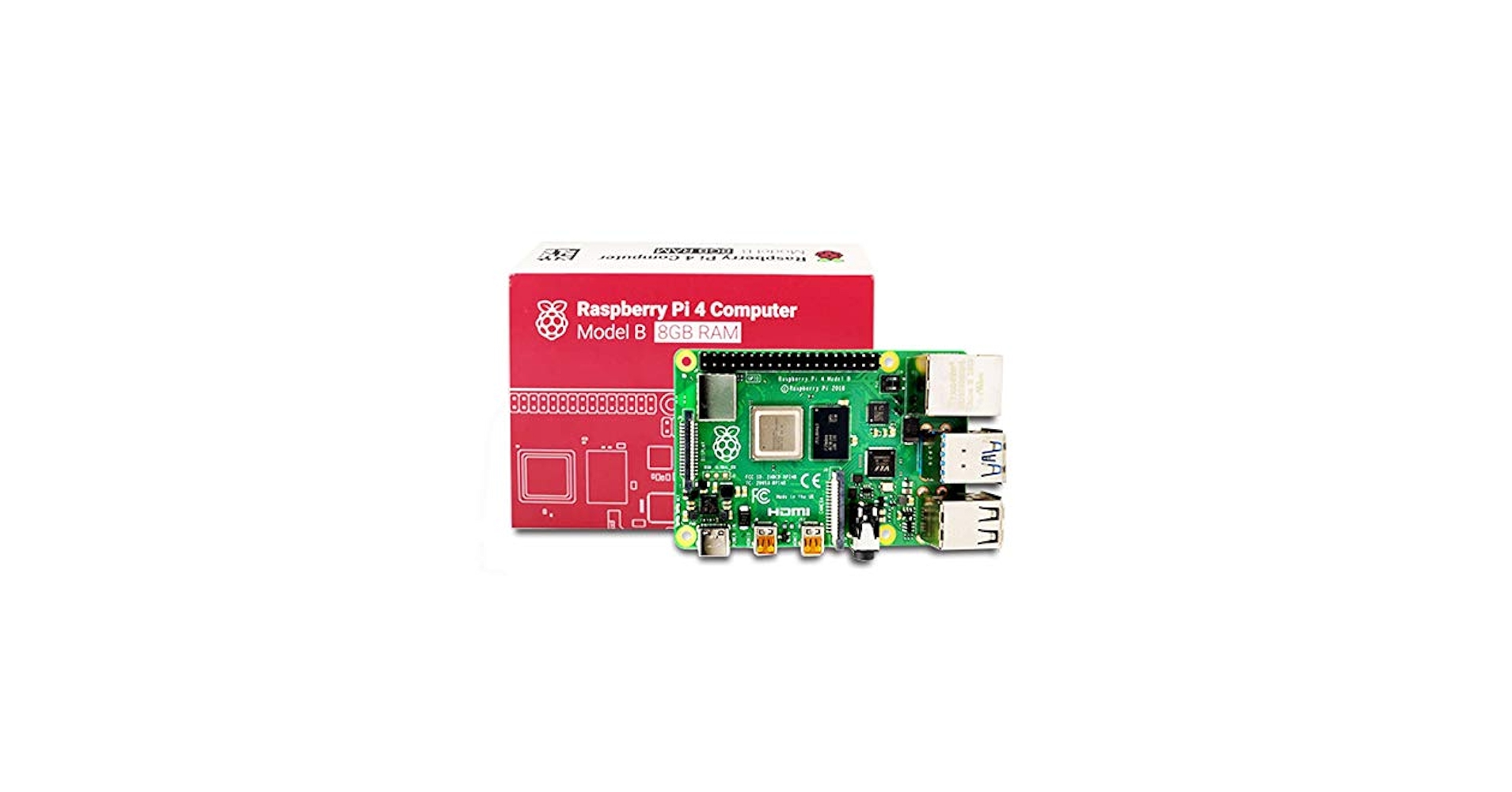 Amazon.com: Raspberry Pi 4 Model B (8gb) : Electronics