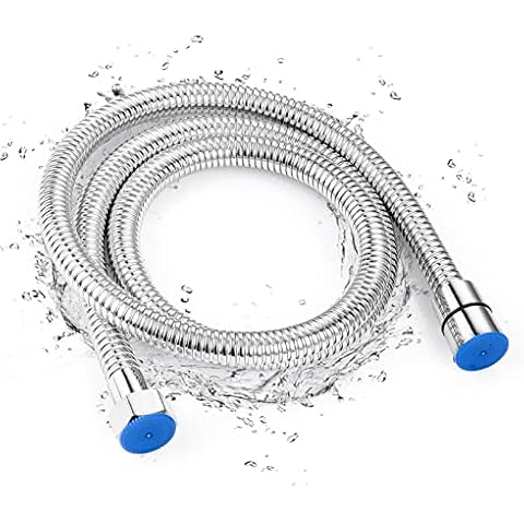 Bidet Hose Replacement, 47 Inch Bidet Hose for Toilet Handheld Bidet Sprayer, Arofa Stainless Steel Shower Hose with Nylon Braided PVC Inner Hose for G 1/2 Connector, Chrome Cover