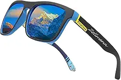 Óculos de Sol Polarizado Masculino Quadrado Moderno com Proteção UV400 Moda e Esporte