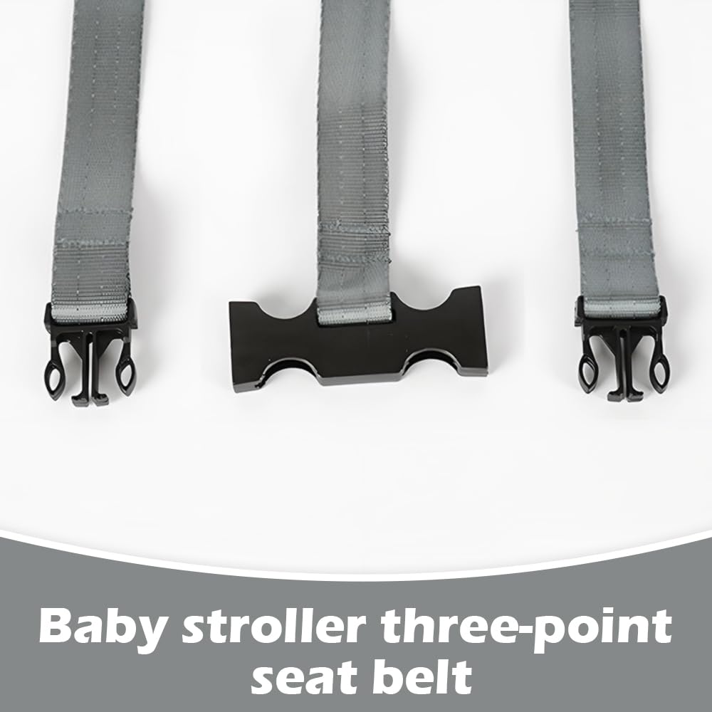 1 pcs High Chair Straps, 3 Point Safety Belts, Safety Harness for High Chair Child Safety Chair Strap - Image 3