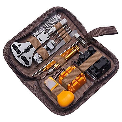 Kit 149 Pezzi Per Riparazione Orologi - Apri Cassa, Rimozione Cinturino, Attrezzi Orologeria - Foto 2