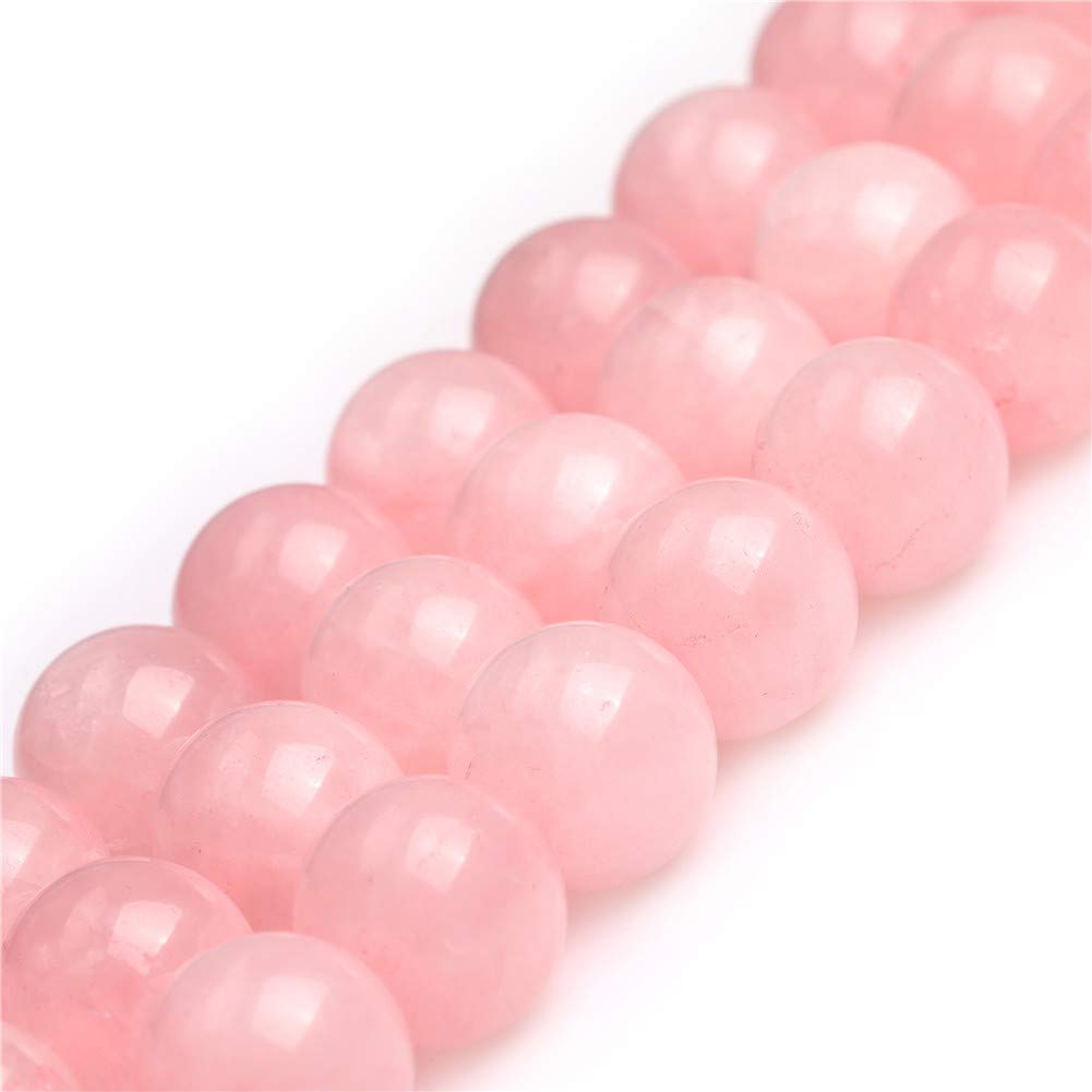JOE FOREMAN Rose Quartz Beads 16mm for Jewelry Making Natural Gemstone Semi Precious Round 15"