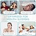 Chin Strap for Sleeping – Adamson Adjustable Anti Snoring Chin Strap for Sleepers, Secure Mouth Closure Support, Breathable & Comfortable Jaw Strap for Night Sleep