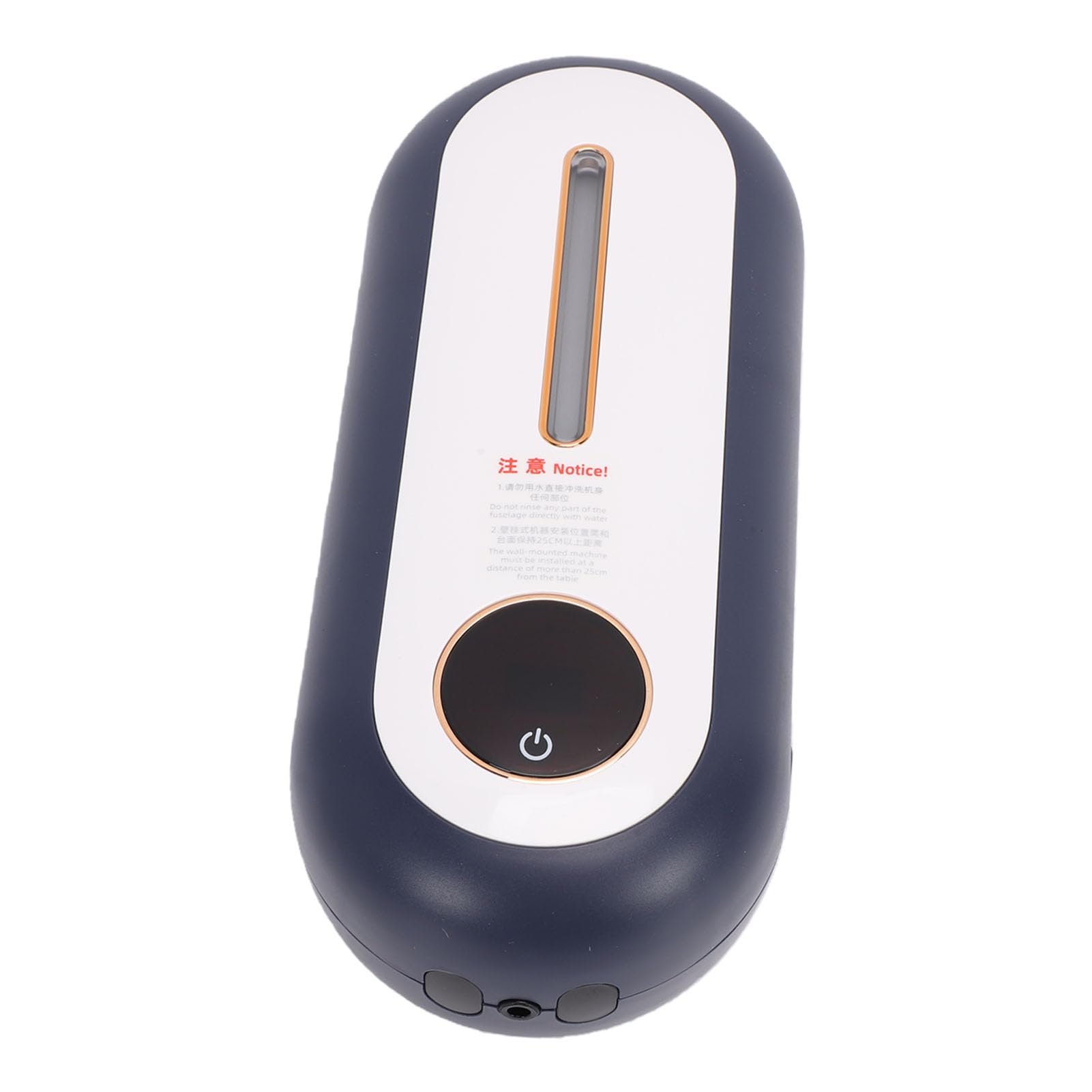 Duokon Dispenser Automatico di Sapone Liquido, Pompa con Sensore Touchless Ricaricabile Tramite USB ABS 350ml Montato a Parete per Bagno, Hotel, Uso a Mani Libere a Infrarossi per Ufficio Domestico