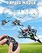 Drones for Kids Form RC Plane, Remote Control Airplane, Aircrafts for Boys and Girls, Jet Helicopter Drones with LED Lights 360° Flip, 2 Rechargeable Batteries Easter Gift for Kids(2 Batteries)