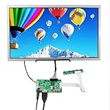 Plug and Play: conecta cables como imágenes de enlace, luego enciende y entra en el cable de señal HD-MI/USB, la pantalla puede mostrar imágenes perfectamente. Ampliamente trabajando en monitores de bricolaje.