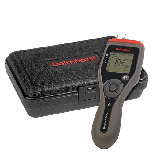 JX-30W/CS Digital Wood Moisture Meter with Carrying Case/Includes meter, 324CAS-0111 carrying case, and (2) extra 2498/A-100 pins.