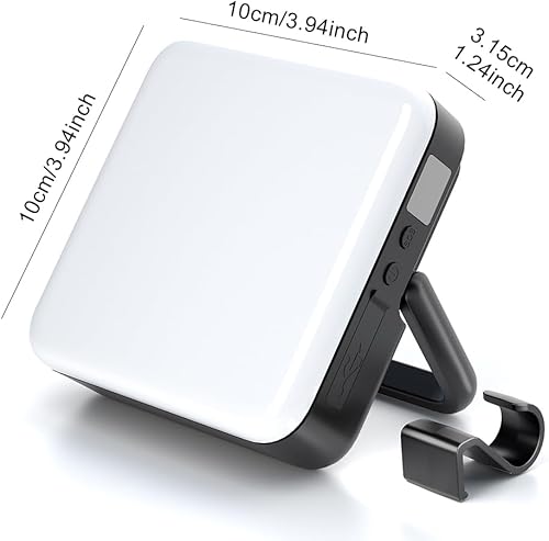 Miniatura 9 de Linterna LED recargable para campamento, 10000 mAh, luces de campamento portátiles de hasta 90 horas y 4 modos de luz, IPX5 impermeable, esenciales