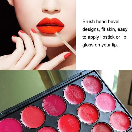 Kit 3 X50 Pincel Aplicador Descartável Batom Limpeza Cílios