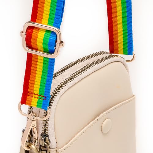 Image of chushui 1 Inch Purse Strap Replacement, Adjustable Crossbody Bag Strap | Different Fabric Textures and Surface Finishes