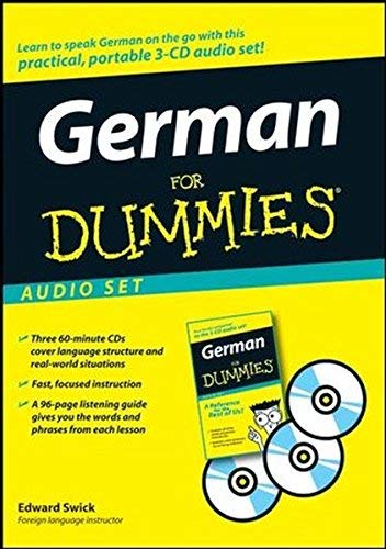 German For Dummies Audio Set by Edward Swick(2008-04-07)
