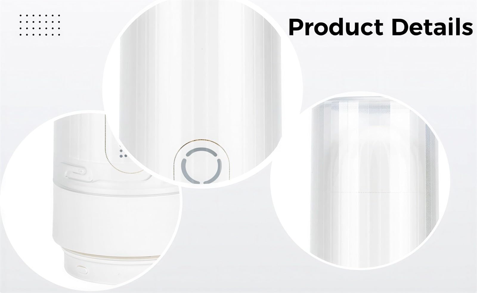 Bidet elettrico portatile con 3 modalità di pressione, spruzzatore per bidet da viaggio impermeabile IPX7, ugello regolabile a 180°, per postpartum, campeggio e igiene personale quotidiana, 172,9 g