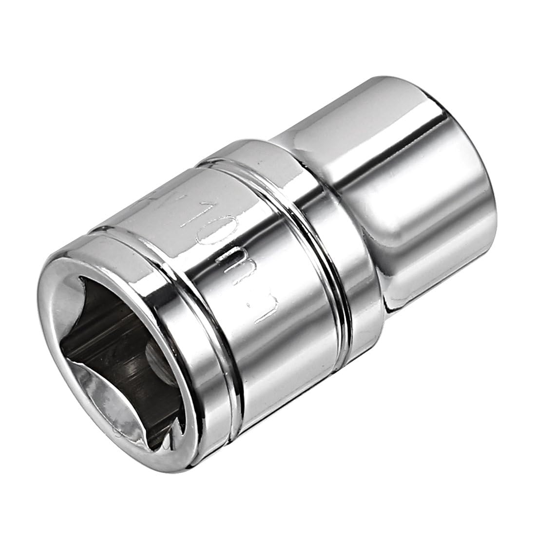 TA-VIGOR 2Pcs 3/8-Inch Drive 10mm 6-Point Shallow Socket, Metric, Cr-V Drive Socket for Auto Repairing and Household - Image 3