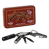 Gentlemen's Hardware 6-Piece Stainless Steel Durable Key Chain Tool Kit Set