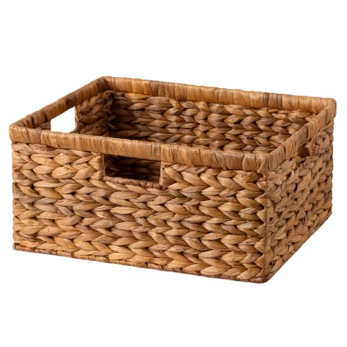 Image of StorageWorks Decorative Baskets, Large Wicker Baskets for Organizing