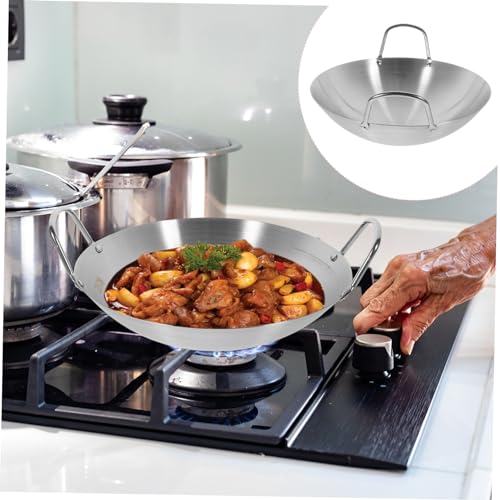 Wok de acero inoxidable con fondo redondo ULTECHNOVO miniatura 6