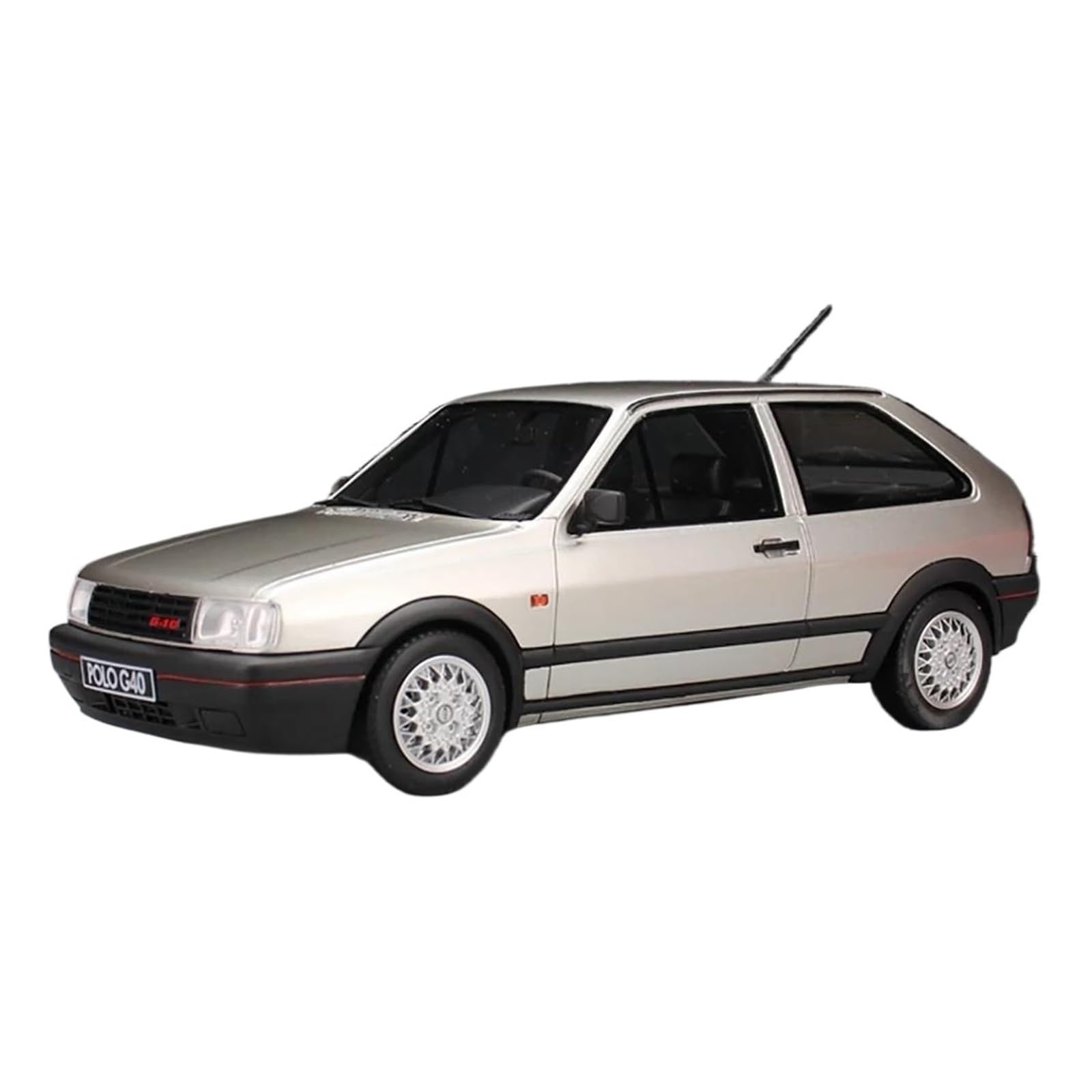 Metallo Scala Replica Resina 1 18 Adatta Per La Decorazione Della Casa Del Modello Di Auto Statica Simulata Volkswagen Polo MK2 G40 Hobby Veicoli Giochi Set