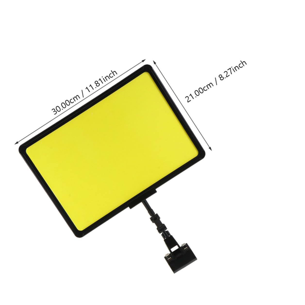 SUPVOX Porta-Prezzi per Supermercati 3 Pezzi Supporto Verticale per Cartellini dei Prezzi in ABS Resistente All’Usura Clip Multifunzione per Esposizione Prezzi di Frutta e Verdura in