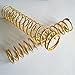 2pcs Thicker Harder Steel Springs Gold for Traxxas 1/5 XMaxx Shocks 7766