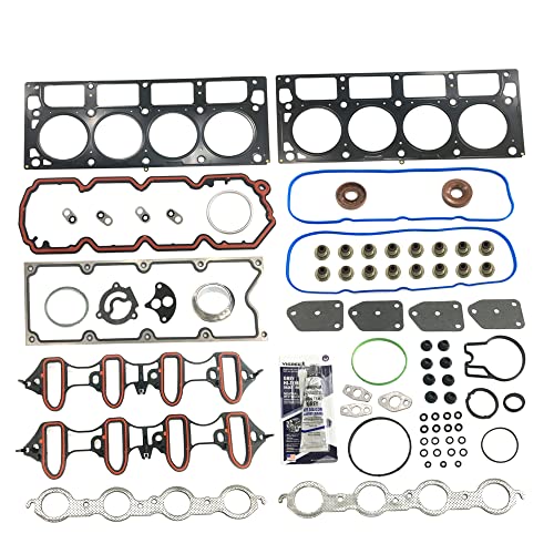 Image of Partsflow Head Gaskets Set w /Bolts Lifters For Chevy Colorado For GMC Canyon For GMC Sierra For Hummer H3 For Hummer H3T For Isuzu Ascender For GMC Envoy XL For Chevrolet Trailblazer EXT 4.8L,5.3L