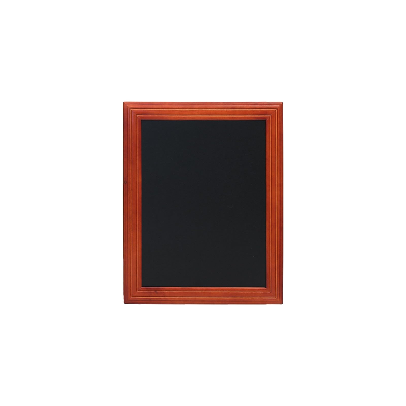 Securit - Tableau noir - Résistant aux intempéries - Cadre acajou - 40x50cm – WBU-M-40