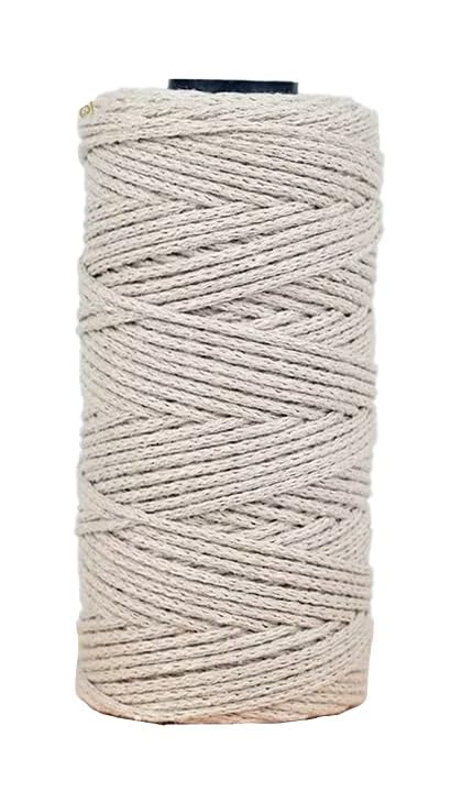 Fil coton creux 2 mm pour éviter les ouvrages lourds au crochet