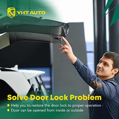 Image of YHTAUTO Rear Trunk Latch Lock Assembly, Replacement for 2001-2007 Ford Escape, 2005-2007 Mercury Mariner Sport Utility, Liftgate Door Lock Actuator, Replace 5L8Z7843150
