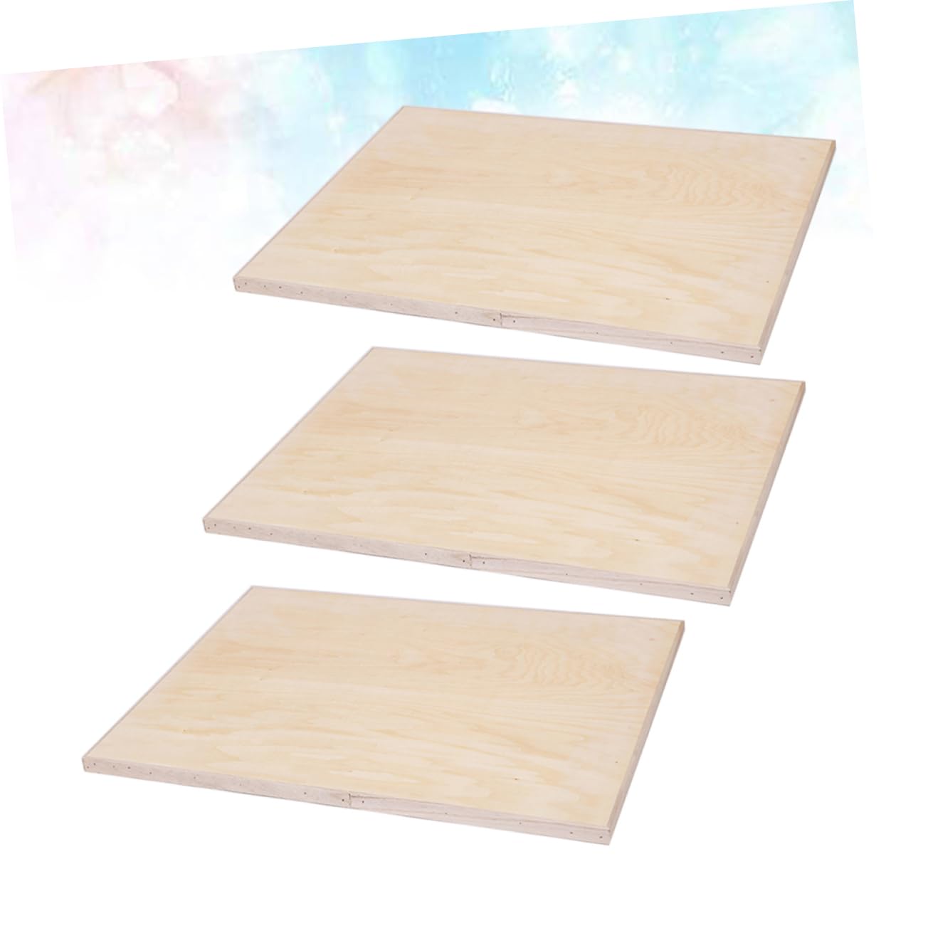 PLAFOPE 3piezas Tablero De Dibujo De Madera Tableros Incluida Para Artistas Principiantes