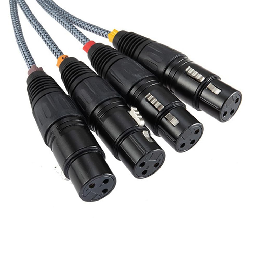 Splitter di Rete Cavo Audio RJ45 a XLR Maschio per Estensione di Rete Cavo Serpente Scena o Registrazione in Studio