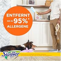 Swiffer Staubmagnet Starter-Set (1 Griff + 13 Nachfülltücher) Fängt Und Schließt 3-mal Mehr Staub Und Haare Ein Als Herkömmliche Staubwedel – Ansicht 6