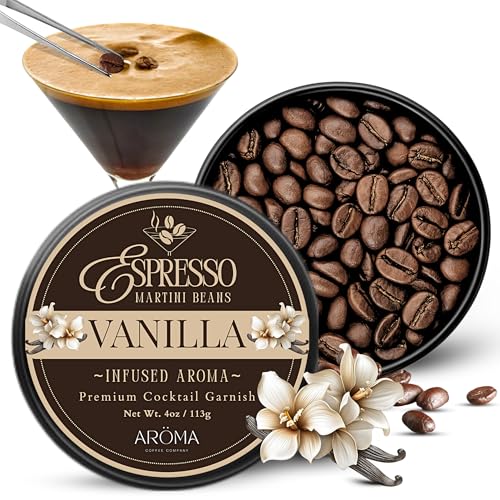 Vanilla Infused Espresso Martini Beans