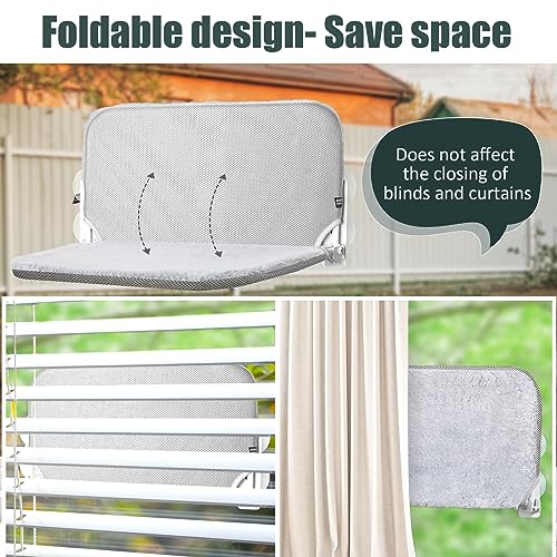 Sofá cama de ventana para gatos grandes mirador elevado ideal para salones y dormitorios 3