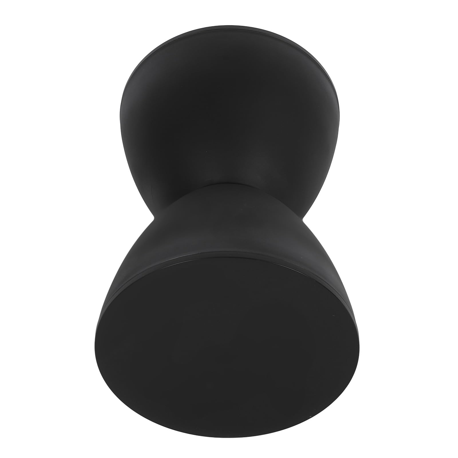 Sanduhrförmiger Moderner Hocker, Poolhocker für Unterwasser, Dekorativer Hocker, Outdoor-Gartenhocker, Runder PP-Beistelltischhocker Zum Schuhwechsel für den (Schwarz)