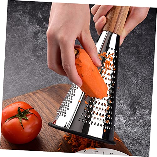 Rallador de queso manual cilíndrico para uso doméstico miniatura 4