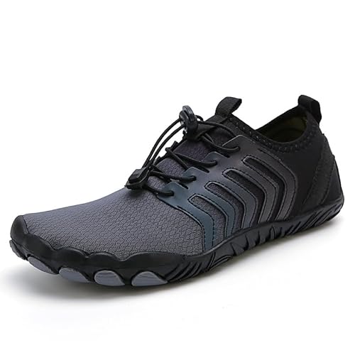 Ruyi Zapatos Descalzos Unisex Para Mujer Y Hombre, Zapatos De Agua, De Secado Rápido, Suaves Y Ligeros, Con Suela Antideslizante Y Puntera Ancha, A11 Negro., 42 Eu Ruyi Zapatos Descalzos Unisex Para Mujer Y Hombre, Zapatos De Agua, De Secado Rápido, Suaves Y Ligeros, Con Suela Antideslizante Y Puntera Ancha, A11 Negro., 42 Eu