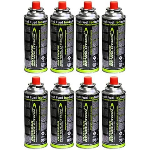 Outdoor Revolution Premium Butane Gas Cartridges for Camping Cover