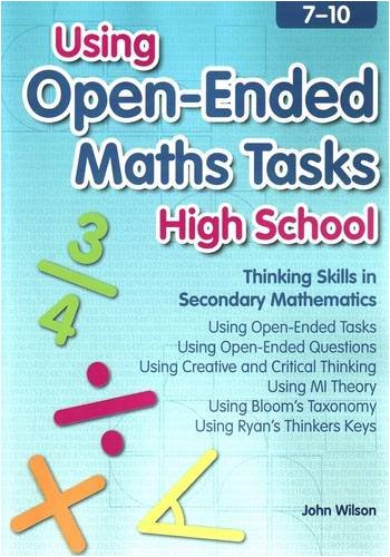 Buy Using Open-ended Maths Tasks: High School Book Online at Low Prices ...