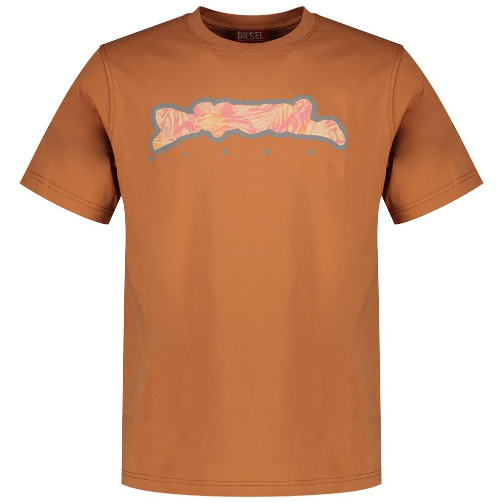 Diesel_T-JUST-N16 Maglietta_Shirt_Brown_L