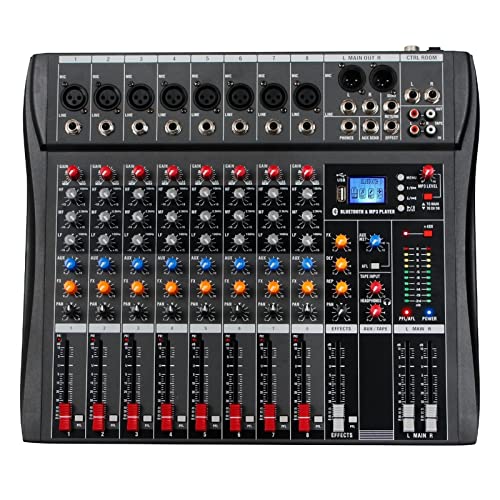 equipo de DJ Dj Controlador Mezclador Sonido Mesa De Mezclas Tarjeta Profesional Pc Consolas...